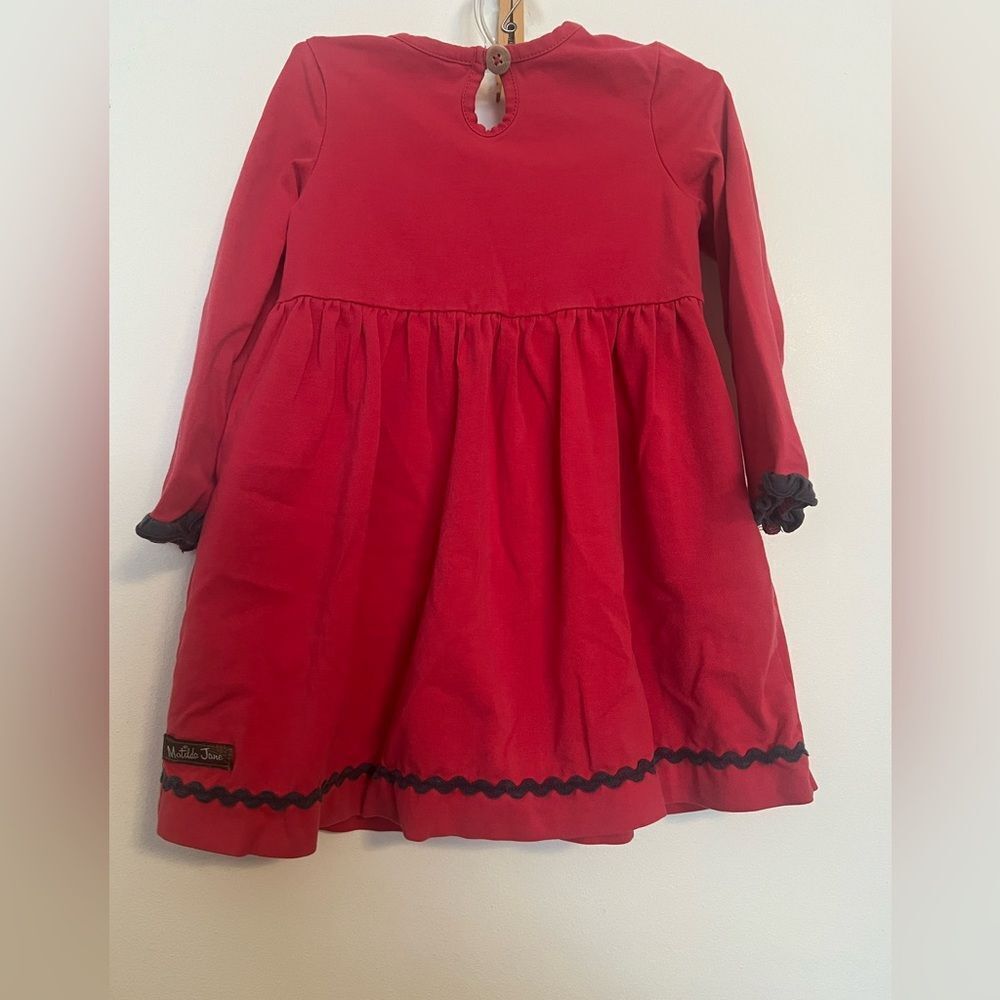 Matilda Jane Red Ruffle Dress - Picture 3 of 3